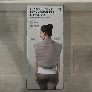 Neck and shoulder massager (chargeable-no batteries needed)